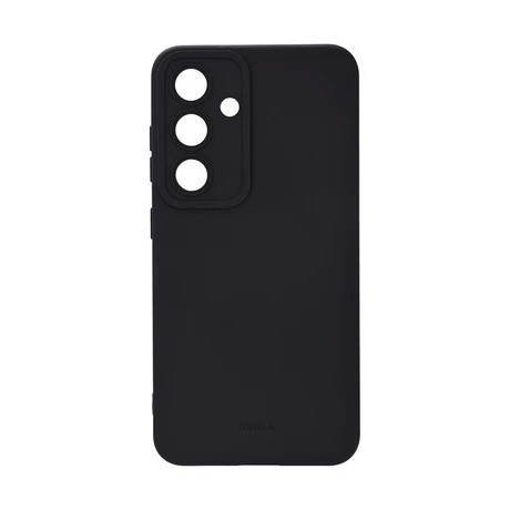 Onsala Back Silicone Touch Recycled Samsung S25 5G Black i gruppen SMARTPHONE & SURFPLATTOR / Mobilskydd / Samsung hos TP E-commerce Nordic AB (D05454)