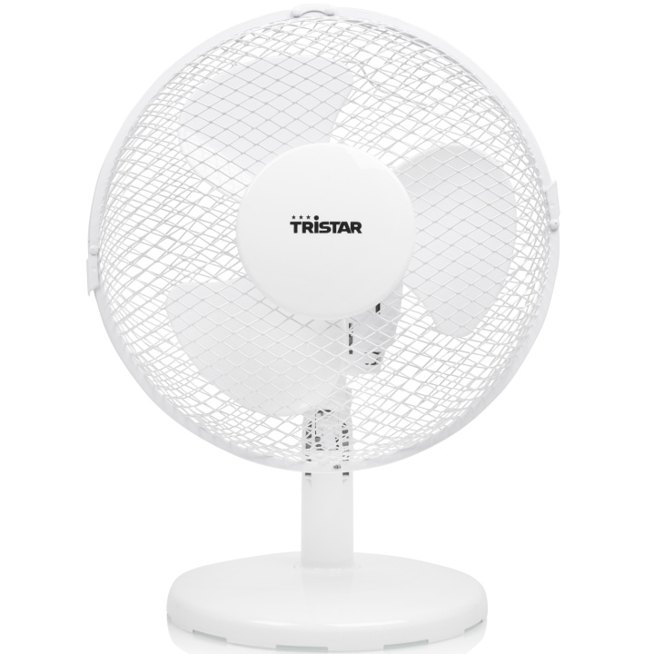 Tristar Bordsfläkt 23cm med 2 hastigheter i gruppen HEM, HUSHÅLL & TRÄDGÅRD / Fläktar & Klimatprodukter / Bordsfläktar hos TP E-commerce Nordic AB (D05488)