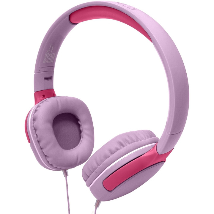 Celly Hörlurar Barn Volymbegränsning Kabel 3,5 mm KidsBeat Rosa i gruppen HEMELEKTRONIK / Ljud & Bild / Hörlurar & Tillbehör / Hörlurar hos TP E-commerce Nordic AB (D05528)