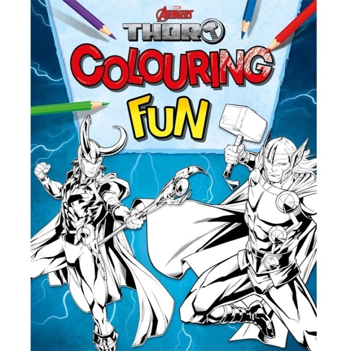 Marvel Thor Colouring Fun i gruppen LEKSAKER, BARN- & BABYPRODUKTER / Leksaker / Pyssel hos TP E-commerce Nordic AB (D05615)