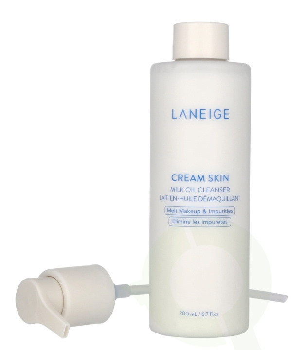 Laneige Cream Skin Milk Oil Cleanser 200 ml i gruppen SKÖNHET & HÄLSA / Hudvård / Ansiktsvård / Rengöring hos TP E-commerce Nordic AB (D06093)