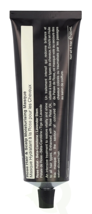AESOP Rose Hair & Scalp Moisturising Mask 120 ml i gruppen SKÖNHET & HÄLSA / Hår & Styling / Hårvårdsprodukter / Hårinpackning hos TP E-commerce Nordic AB (D06097)