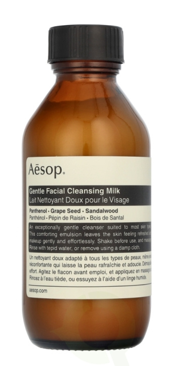 AESOP Gentle Facial Cleansing Milk 100 ml i gruppen SKÖNHET & HÄLSA / Hudvård / Ansiktsvård / Ansiktsolja hos TP E-commerce Nordic AB (D06098)