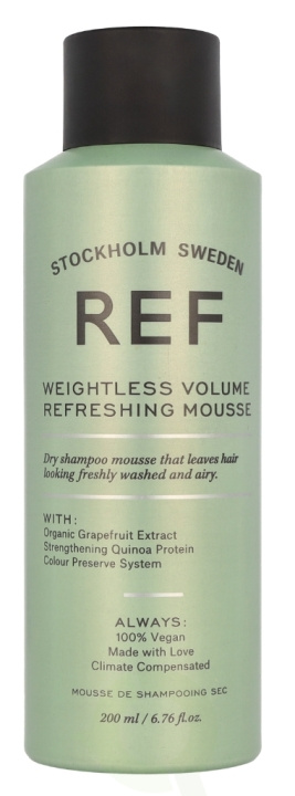 Ref Weightless Volume Refreshing Mousse 200 ml i gruppen SKÖNHET & HÄLSA / Hår & Styling / Hårstylingprodukter / Hårmousse hos TP E-commerce Nordic AB (D06274)