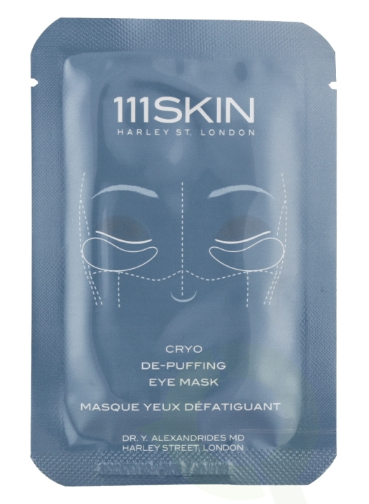 111Skin Cryo De-Puffing Eye Mask Set 48 ml 8x6ml i gruppen SKÖNHET & HÄLSA / Hudvård / Ansiktsvård / Masker hos TP E-commerce Nordic AB (D06310)
