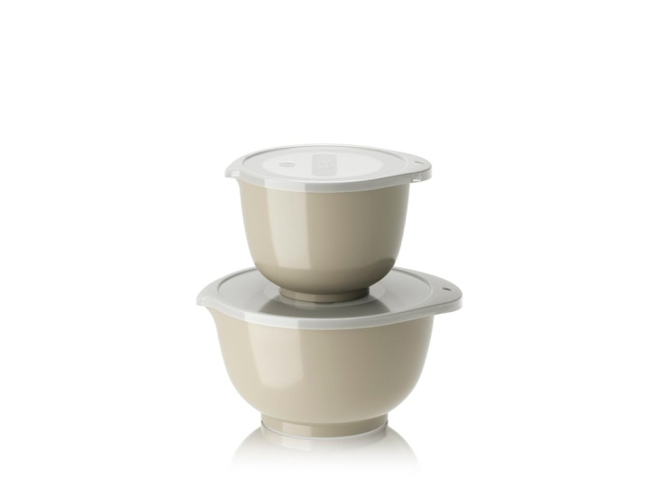 Rosti NYA Margrethe-skålar, Set om 2 + lock - Humus i gruppen HEM, HUSHÅLL & TRÄDGÅRD / Köksredskap / Övriga köksredskap hos TP E-commerce Nordic AB (D06710)
