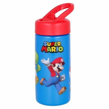 Super Mario Super Mario Stor - Sipper vattenflaska (410 ml) - (088808718-21401) | LEKSAKER, BARN- & BABYPRODUKTER - Äta & Dricka - Flaskor & Barnmuggar | GameStuff