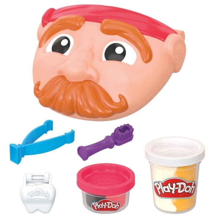 PLAY-DOH Mini pirat borr och fyll (F7379) i gruppen LEKSAKER, BARN- & BABYPRODUKTER / Leksaker / Leklera, leksand och tillbehör hos TP E-commerce Nordic AB (D07070)