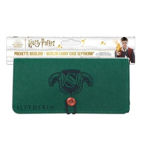 Trade Invaders Harry Potter - Felt Pocket för Switch Slytherin i gruppen HEMELEKTRONIK / Spelkonsoler & Tillbehör / Nintendo Switch / Tillbehör hos TP E-commerce Nordic AB (D07239)