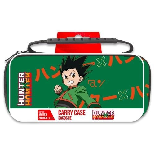 Trade Invaders Fodral Hunter X Hunter Slim för Switch och Switch Oled - Grön - Gon i gruppen HEMELEKTRONIK / Spelkonsoler & Tillbehör / Nintendo Switch / Tillbehör hos TP E-commerce Nordic AB (D07245)