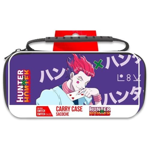 Trade Invaders Fodral Hunter X Hunter Slim för Switch och Switch Oled - Lila - Hisoka i gruppen HEMELEKTRONIK / Spelkonsoler & Tillbehör / Nintendo Switch / Tillbehör hos TP E-commerce Nordic AB (D07246)