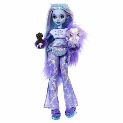 Monster High Docka med husdjur - Abbey (HNF64) i gruppen LEKSAKER, BARN- & BABYPRODUKTER / Leksaker / Dockor & Tillbehör hos TP E-commerce Nordic AB (D07349)