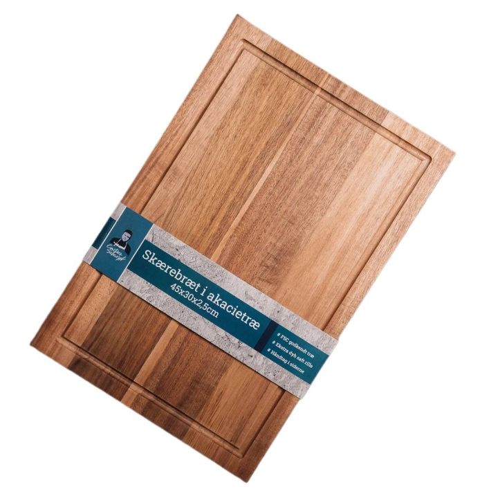 Sobczyk Skärbräda i akaciaträ 45x30cm i gruppen HEM, HUSHÅLL & TRÄDGÅRD / Köksredskap / Skärbrädor hos TP E-commerce Nordic AB (D07661)
