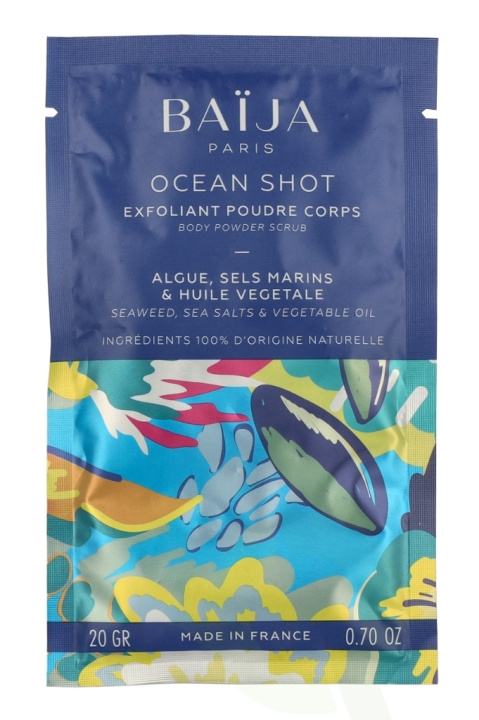 Baija Paris Baija Body Powder Scrub 20 g Ocean Shot i gruppen SKÖNHET & HÄLSA / Hudvård / Ansiktsvård / Skrubb / Peeling hos TP E-commerce Nordic AB (D07790)