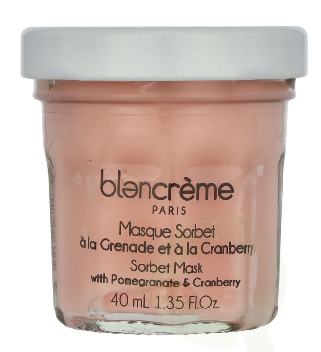 Blancreme Sorbet Mask 40 ml With Pomegranate & Cranberry i gruppen SKÖNHET & HÄLSA / Hudvård / Ansiktsvård / Masker hos TP E-commerce Nordic AB (D07959)
