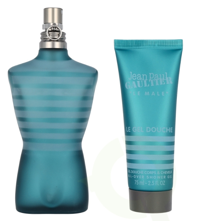 Jean Paul Gaultier Le Male Giftset 200 ml Edt Spray 125ml/Shower Gel 75ml i gruppen SKÖNHET & HÄLSA / Doft & Parfym / Parfym / Parfym för honom hos TP E-commerce Nordic AB (D08055)