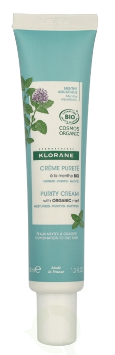 Klorane Purity Cream - Mint 40 ml i gruppen SKÖNHET & HÄLSA / Hudvård / Ansiktsvård / Punktbehandling hos TP E-commerce Nordic AB (D08155)