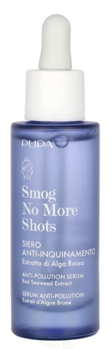 Pupa Milano Pupa Smog No More Shots Anti-Pollution Serum 30 ml i gruppen SKÖNHET & HÄLSA / Hudvård / Ansiktsvård / Serum Hud hos TP E-commerce Nordic AB (D08209)