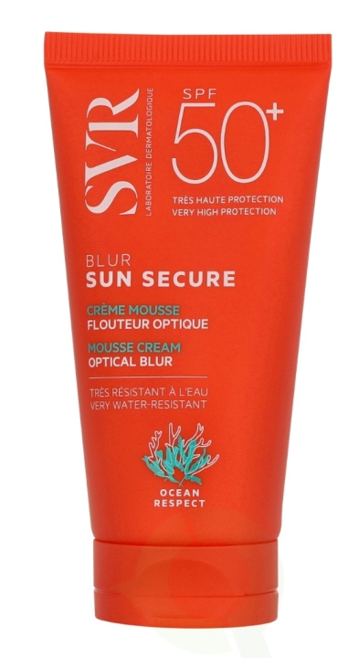 Svr Laboratories SVR Sun Secure Mousse Cream SPF50+ 50 ml i gruppen SKÖNHET & HÄLSA / Hudvård / Solskydd & Tanning / Solskydd hos TP E-commerce Nordic AB (D08229)