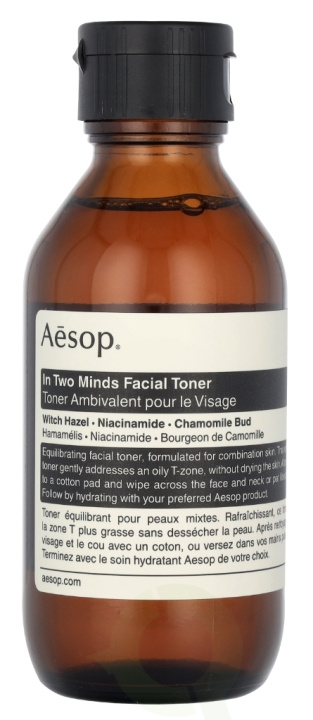AESOP In Two Minds Facial Toner 100 ml i gruppen SKÖNHET & HÄLSA / Hudvård / Ansiktsvård / Ansiktsvatten & Facemist hos TP E-commerce Nordic AB (D08332)