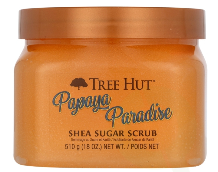 Tree Hut Shea Sugar Scrub 510 g Papaya Paradise i gruppen SKÖNHET & HÄLSA / Hudvård / Ansiktsvård / Skrubb / Peeling hos TP E-commerce Nordic AB (D08343)
