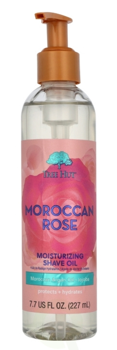Tree Hut Bare Moroccan Rose Moisturizing Shave Oil 227 ml i gruppen SKÖNHET & HÄLSA / Hår & Styling / Rakning & Trimning / Aftershave hos TP E-commerce Nordic AB (D08356)