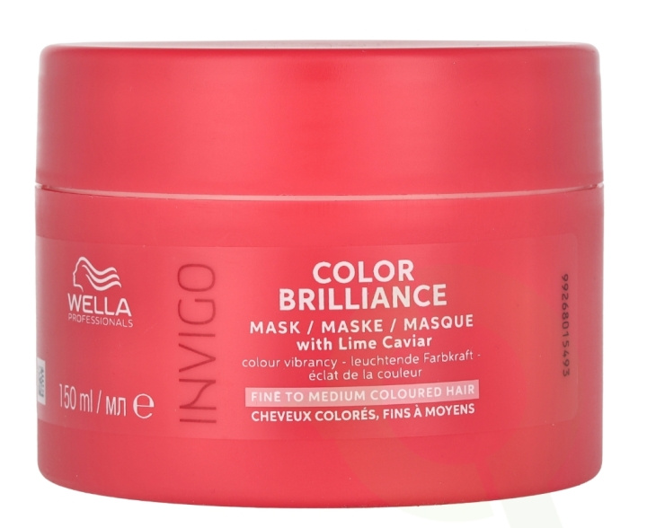 Wella Invigo - Color Brilliance Vibrant Color Mask 150 ml Fine/Normal i gruppen SKÖNHET & HÄLSA / Hår & Styling / Hårvårdsprodukter / Hårinpackning hos TP E-commerce Nordic AB (D08416)