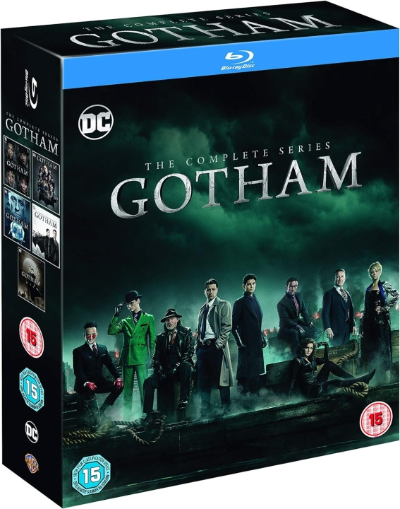 Gotham Seasons 1 to 5 Complete Collection Blu-Ray i gruppen HEMELEKTRONIK / Ljud & Bild / TV & Tillbehör / Filmer / Blu-ray hos TP E-commerce Nordic AB (D08556)