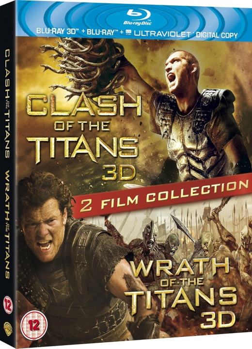 Clash Of The 2010)3D-2D Wrath Of The 3D-2D Blu-Ray