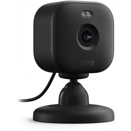 Blink Mini 2 Smart trådlös säkerhetskamera för inomhusbruk Svart i gruppen HEM, HUSHÅLL & TRÄDGÅRD / Larm & Säkerhet / Övervakningskameror / Digitalt (Nätverk) / Inomhuskameror hos TP E-commerce Nordic AB (D08614)