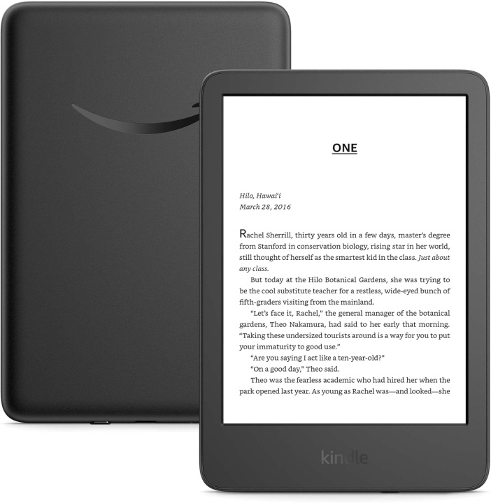Amazon Kindle 2024 6 16GB, Svart i gruppen SMARTPHONE & SURFPLATTOR / Läsplattor hos TP E-commerce Nordic AB (D08823)