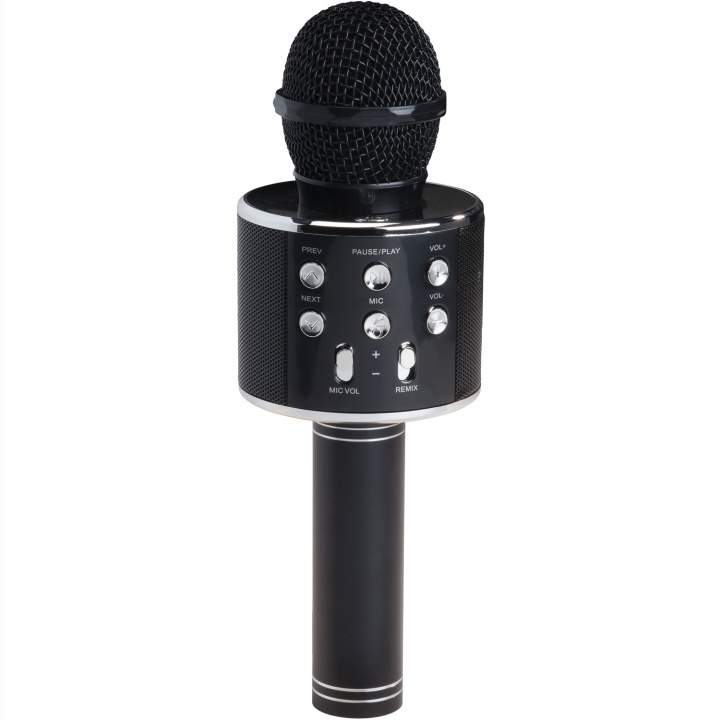 Denver Karaoke-mikrofon Bluetooth Inbyggd högtalare KMS-20B Svart i gruppen HEMELEKTRONIK / Ljud & Bild / Handhållna mikrofoner hos TP E-commerce Nordic AB (D09103)