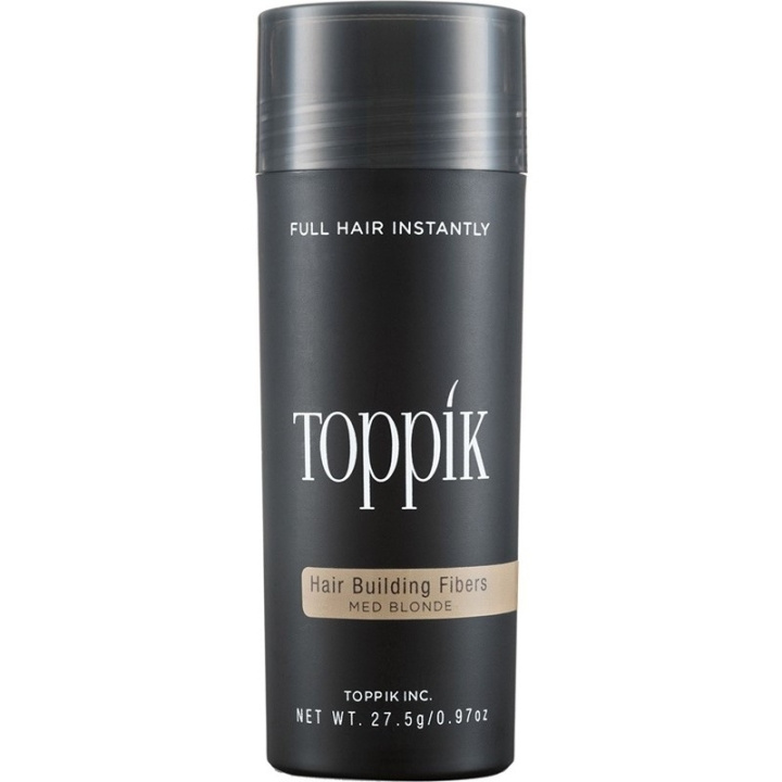 Toppik Hair Building Fibers Large 27.5g - Medium Blonde i gruppen SKÖNHET & HÄLSA / Hår & Styling / Hårvårdsprodukter / Hårserum hos TP E-commerce Nordic AB (D09135)