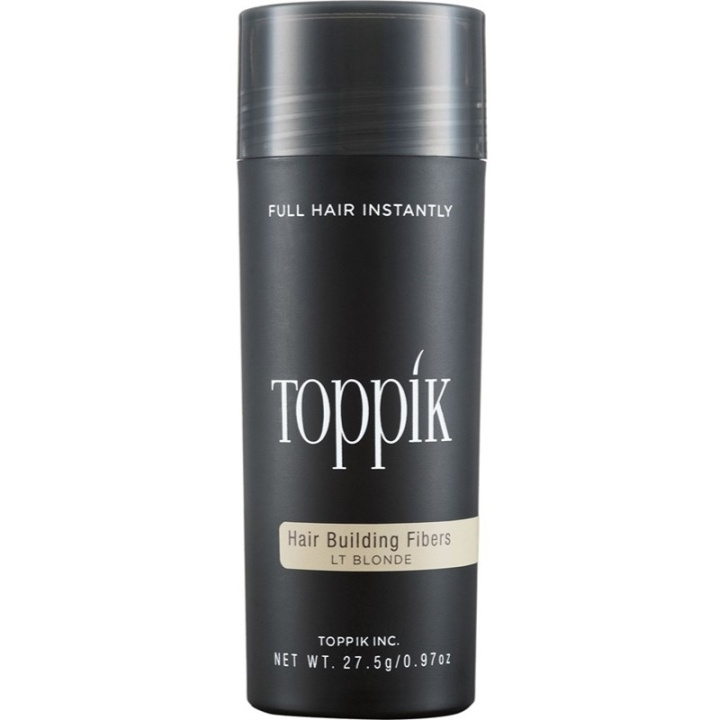 Toppik Hair Building Fibers Large 27.5g - Light Blonde i gruppen SKÖNHET & HÄLSA / Hår & Styling / Hårvårdsprodukter / Hårserum hos TP E-commerce Nordic AB (D09136)