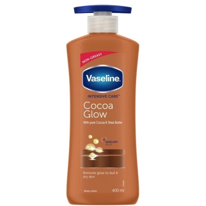 Vaseline Intensive Care Cocoa Radiant Lotion 600ml i gruppen SKÖNHET & HÄLSA / Hudvård / Kroppsvård / Body lotion hos TP E-commerce Nordic AB (D09138)