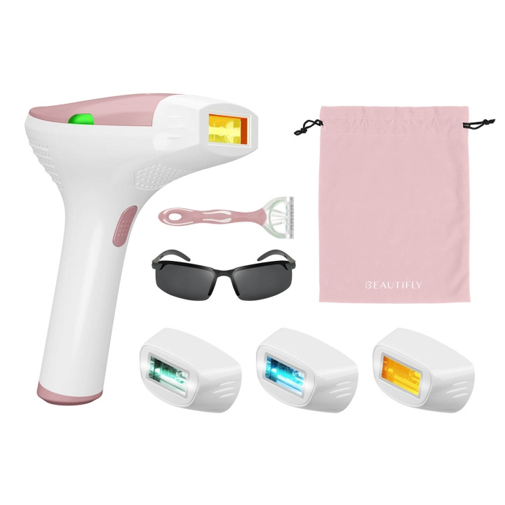 BEAUTIFLY IPL Hårborttagningsapparat B-Shine Blush i gruppen SKÖNHET & HÄLSA / Hår & Styling / Hårborttagning / IPL & Laser hos TP E-commerce Nordic AB (D09169)