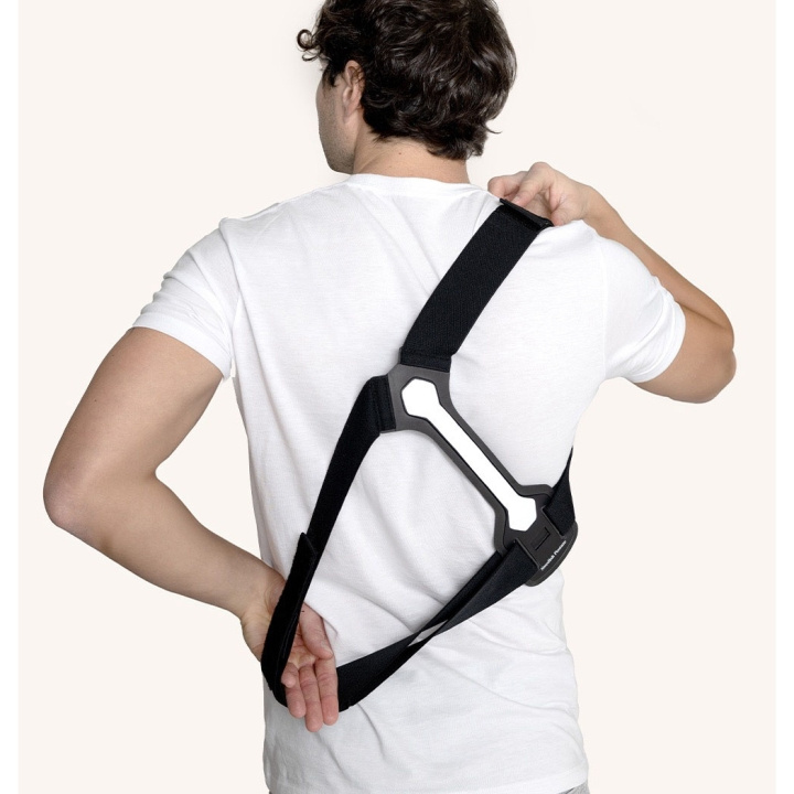 SWEDISH POSTURE Realign S-M Reflective Posture Brace i gruppen SKÖNHET & HÄLSA / Hälsovård / Övrig hälsovård hos TP E-commerce Nordic AB (D09245)
