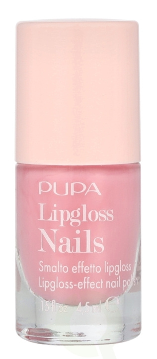 Pupa Milano Pupa Lipgloss Nail Polish 4.5 ml Candy Pink i gruppen SKÖNHET & HÄLSA / Manikyr/Pedikyr / Nagellack hos TP E-commerce Nordic AB (D09340)