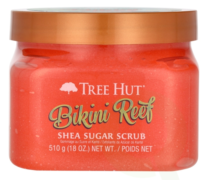 Tree Hut Shea Sugar Scrub 510 g Bikini Reef i gruppen SKÖNHET & HÄLSA / Hudvård / Ansiktsvård / Skrubb / Peeling hos TP E-commerce Nordic AB (D09426)