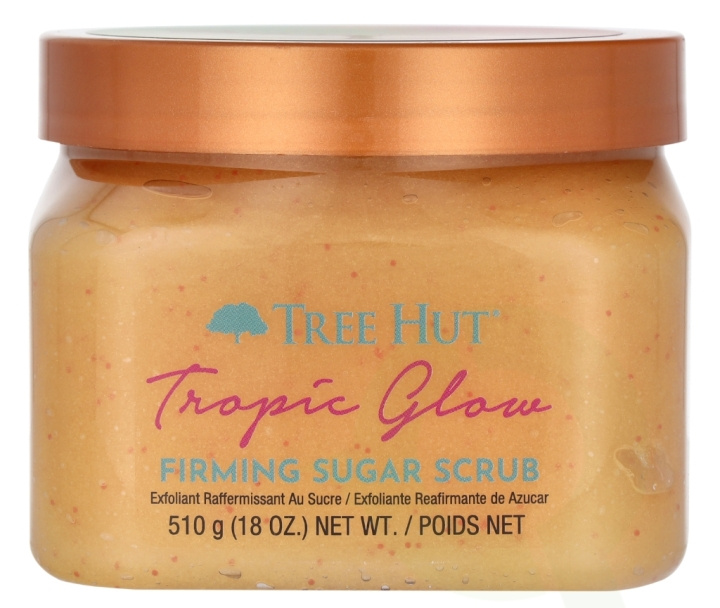 Tree Hut Firming Sugar Scrub 510 g Tropic Glow i gruppen SKÖNHET & HÄLSA / Hudvård / Ansiktsvård / Skrubb / Peeling hos TP E-commerce Nordic AB (D09427)