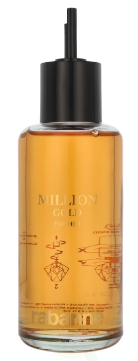 Paco Rabanne Million Gold For Her Edp Spray Refill 200 ml i gruppen SKÖNHET & HÄLSA / Doft & Parfym / Parfym / Parfym för henne hos TP E-commerce Nordic AB (D09452)