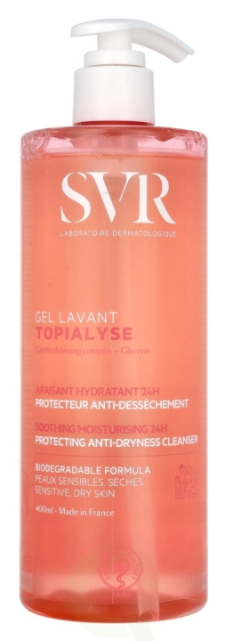 Svr Laboratories SVR Topialyse Protecting Anti-Dryness Cleanser 400 ml i gruppen SKÖNHET & HÄLSA / Hudvård / Ansiktsvård / Rengöring hos TP E-commerce Nordic AB (D09505)