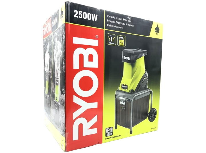 Ryobi RSH2545B kompostförstörare elektrisk i gruppen HEM, HUSHÅLL & TRÄDGÅRD / Verktyg / Övriga Elverktyg hos TP E-commerce Nordic AB (D10189)