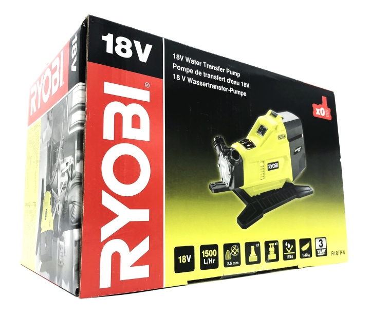 Ryobi One+ R18TP-0 - avloppspump - sladdlös - inget batteri i gruppen HEM, HUSHÅLL & TRÄDGÅRD / Verktyg / Övriga Elverktyg hos TP E-commerce Nordic AB (D10193)