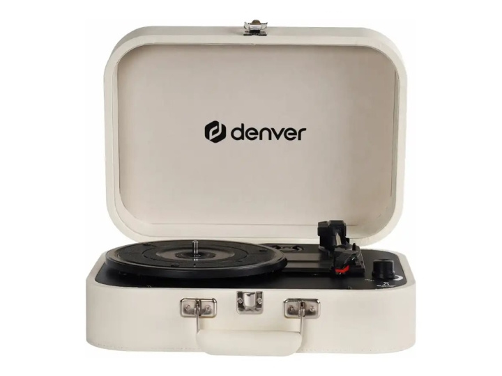 Denver VPL-130 Skivspelare Stereo Vit i gruppen HEMELEKTRONIK / Ljud & Bild / Hemmabio, HiFi & Bärbart / Kompaktstereo & Skivspelare hos TP E-commerce Nordic AB (D10360)