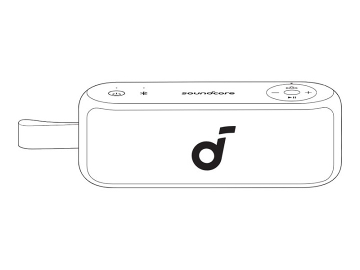 Anker Soundcore Select 3 Speaker Svart i gruppen HEMELEKTRONIK / Ljud & Bild / Högtalare & Tillbehör / Bluetooth-högtalare / Bärbara högtalare hos TP E-commerce Nordic AB (D10445)