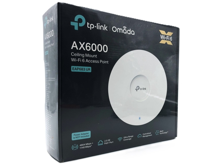TP-Link Omada EAP683 UR V1 Trådlös anslutning Vit i gruppen DATORER & KRINGUTRUSTNING / Nätverk / WiFi Extenders hos TP E-commerce Nordic AB (D10523)