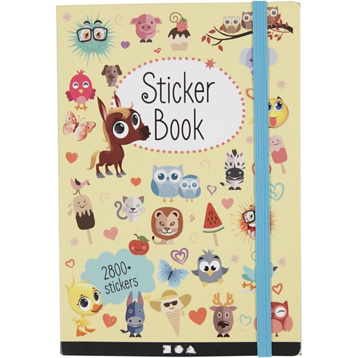 Creative Toys Klistermärkesbok med 2800+ klistermärken (27070) i gruppen LEKSAKER, BARN- & BABYPRODUKTER / Leksaker / Pyssel hos TP E-commerce Nordic AB (D10879)