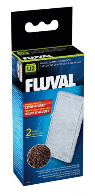 Fluval Poly/Clearmax filterpatron Fluval U2 - (126.2481)
