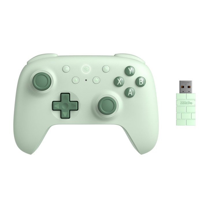 8Bitdo Ultimate 2C trådlös pad grön i gruppen DATORER & KRINGUTRUSTNING / Gaming / Gamepad hos TP E-commerce Nordic AB (D11308)